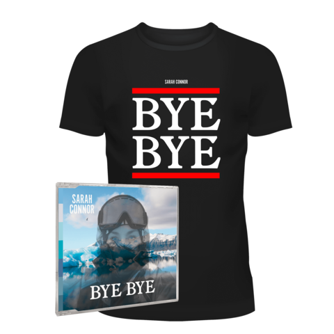 Bye, Bye (2-Track CD + T-Shirt - Ltd. Bundle) by Sarah Connor - CD-Single-Bundle - shop now at Sarah Connor store
