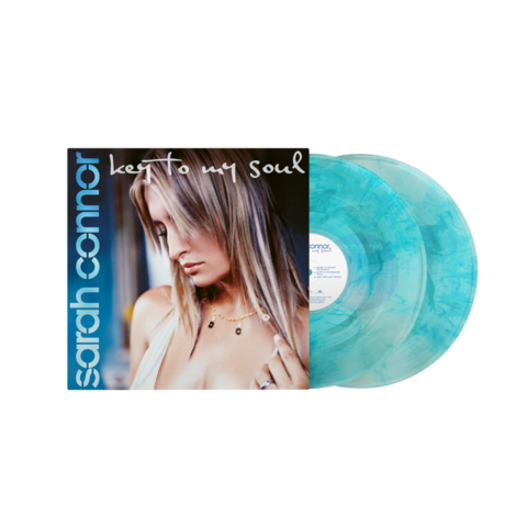 Key To My Soul von Sarah Connor - Limitierte Blau Türkise 2LP jetzt im Sarah Connor Store