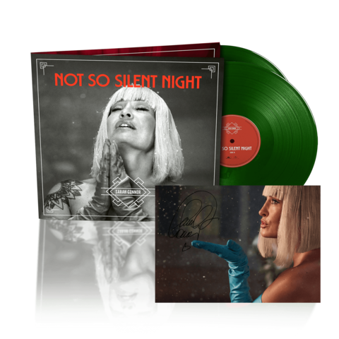 Not So Silent Night by Sarah Connor - Exclusive Limited Green 2LP + Signed Card - shop now at Sarah Connor store