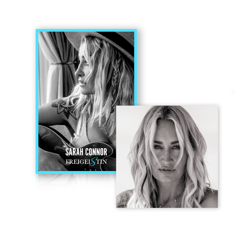 Sarah Connor FREIGEISTIN Deluxe CD + Signierte Art Card CD-size 406243