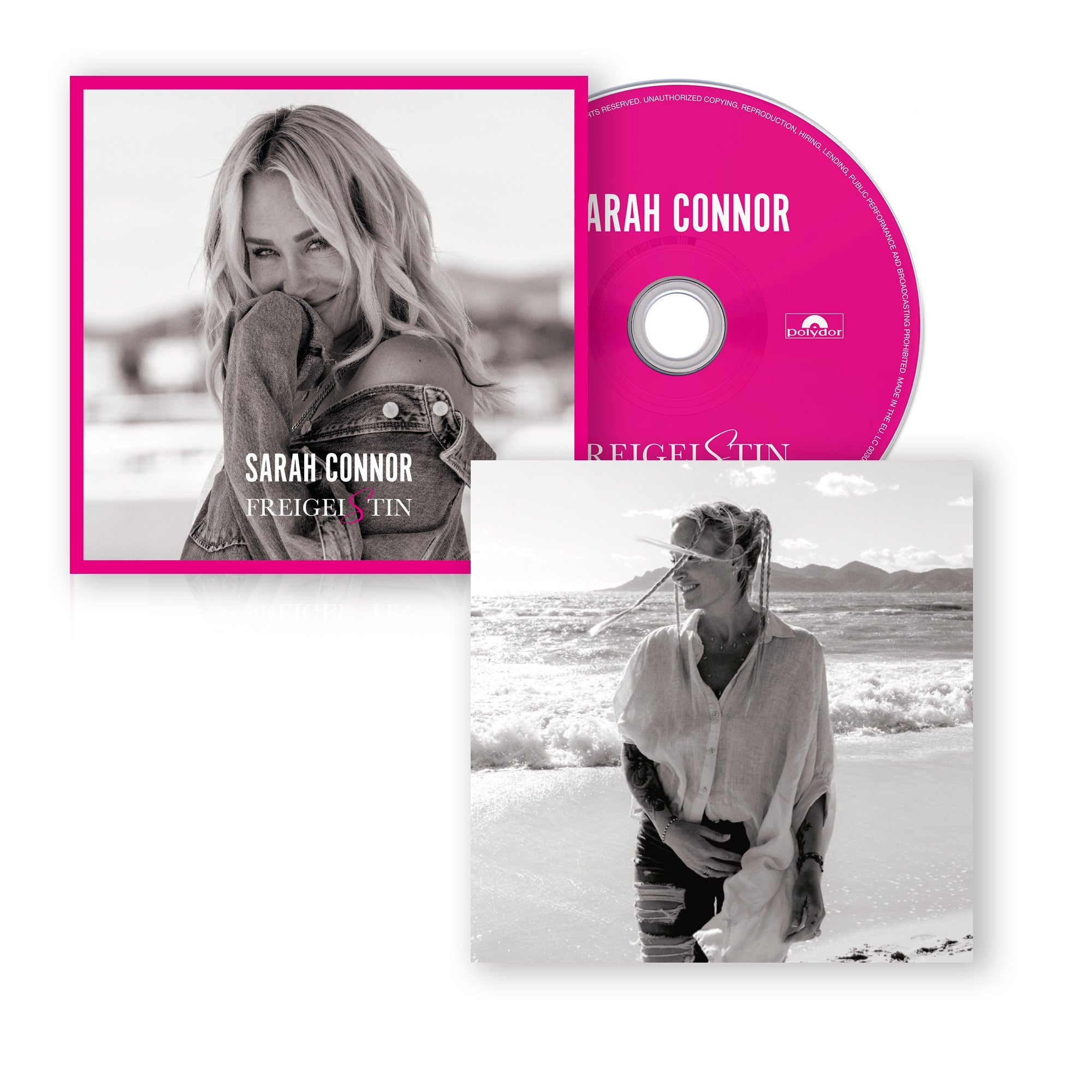 Sarah Connor Freigeistin (Special Deluxe Edition) Hardcover Book CD + Art Card 425492