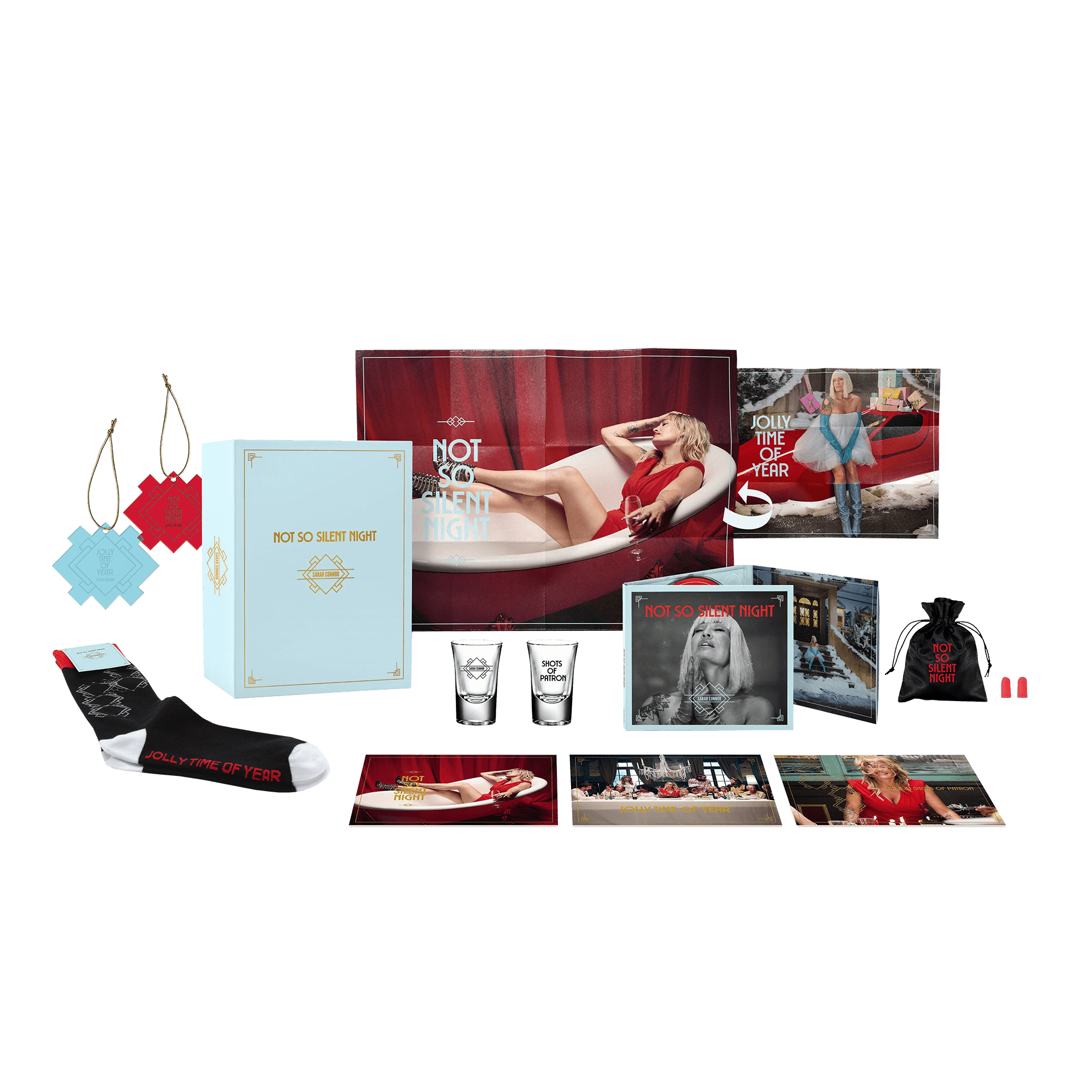 Sarah Connor Not So Silent Night Limitierte Fanbox + Mütze + Pullover 248852